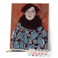 Afbeelding in Gallery-weergave laden, Schilderen op Nummer - Portret van Johanna Staude - Klimt