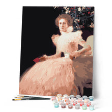 Afbeelding in Gallery-weergave laden, Schilderen op Nummer - Portret van Sonja Knips - Klimt