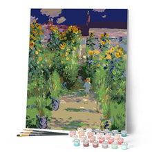 Afbeelding in Gallery-weergave laden, Schilderen op Nummer - De tuin van de kunstenaar in Vétheuil - Monet