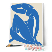 Afbeelding in Gallery-weergave laden, Schilderen op Nummer - Blauwe naakt II - Matisse