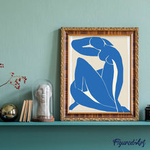 Afbeelding in Gallery-weergave laden, Schilderen op Nummer - Blauwe naakt II - Matisse