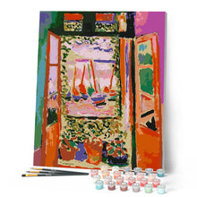 Afbeelding in Gallery-weergave laden, Schilderen op Nummer - Het open raam - Matisse