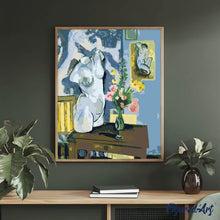 Afbeelding in Gallery-weergave laden, Schilderen op Nummer - Gipsen torso met bloemenboeket - Matisse