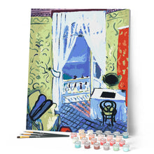 Afbeelding in Gallery-weergave laden, Schilderen op Nummer - Interieur met vioolkoffer - Matisse