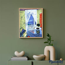 Afbeelding in Gallery-weergave laden, Schilderen op Nummer - Interieur met vioolkoffer - Matisse