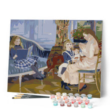 Afbeelding in Gallery-weergave laden, Schilderen op Nummer - Kindermiddag in Wargemont - Renoir