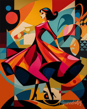Afbeelding in Gallery-weergave laden, Schilderen op Nummer - Gedurfd Abstract Supermodel
