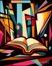 Afbeelding in Gallery-weergave laden, Schilderen op Nummer - Gedurfd Abstract Bibliotheek
