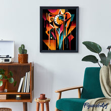 Afbeelding in Gallery-weergave laden, Schilderen op Nummer - Gedurfd Abstract Smeltende Klok