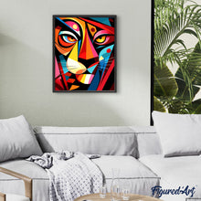 Afbeelding in Gallery-weergave laden, Schilderen op Nummer - Gedurfd Abstract Tijger 3
