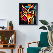 Afbeelding in Gallery-weergave laden, Schilderen op Nummer - Gedurfd Abstract Uil