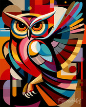Afbeelding in Gallery-weergave laden, Schilderen op Nummer - Gedurfd Abstract Nachtuil