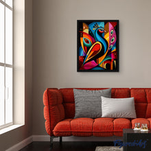 Afbeelding in Gallery-weergave laden, Schilderen op Nummer - Gedurfd Abstract Pauw 2