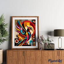 Afbeelding in Gallery-weergave laden, Schilderen op Nummer - Gedurfd Abstract Feniks