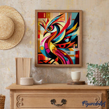 Afbeelding in Gallery-weergave laden, Schilderen op Nummer - Gedurfd Abstract Vogel