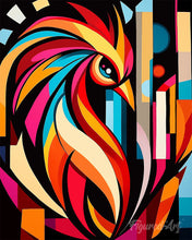 Afbeelding in Gallery-weergave laden, Schilderen op Nummer - Gedurfd Abstract Haan