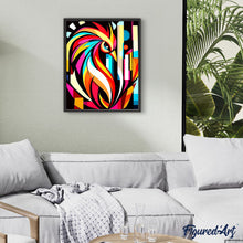 Afbeelding in Gallery-weergave laden, Schilderen op Nummer - Gedurfd Abstract Haan