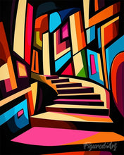 Afbeelding in Gallery-weergave laden, Schilderen op Nummer - Gedurfd Abstract Trap