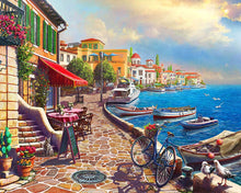 Afbeelding in Gallery-weergave laden, Schilderen op Nummer - Mediterrane ochtendwandeling