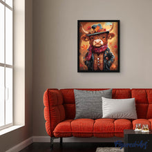 Afbeelding in Gallery-weergave laden, Schilderen op Nummer - Schotse Hooglander Vintage Stijl