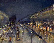 Afbeelding in Gallery-weergave laden, Schilderen op Nummer - Boulevard Montmartre, nachtelijk effect