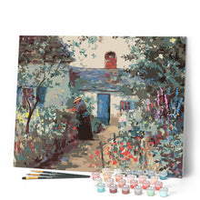 Afbeelding in Gallery-weergave laden, Schilderen op Nummer - The Flower Garden - Abbott Fuller Graves