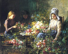 Afbeelding in Gallery-weergave laden, Schilderen op Nummer - Flower Sellers - Abbott Fuller Graves