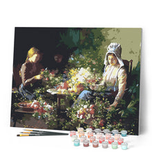 Afbeelding in Gallery-weergave laden, Schilderen op Nummer - Flower Sellers - Abbott Fuller Graves