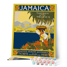 Afbeelding in Gallery-weergave laden, Schilderen op Nummer - Jamaica - De parel van de tropen