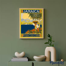 Afbeelding in Gallery-weergave laden, Schilderen op Nummer - Jamaica - De parel van de tropen