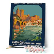 Afbeelding in Gallery-weergave laden, Schilderen op Nummer - Avignon - Pausenpaleis