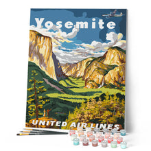 Afbeelding in Gallery-weergave laden, Schilderen op Nummer - Yosemite National Park