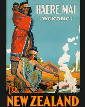 Afbeelding in Gallery-weergave laden, Schilderen op Nummer - Vintage poster van Nieuw-Zeeland