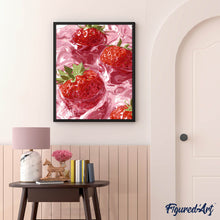 Afbeelding in Gallery-weergave laden, Schilderen op Nummer - Aardbeidroom