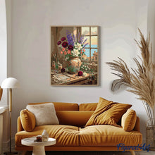 Afbeelding in Gallery-weergave laden, Schilderen op Nummer - Mediterrane bloemenharmonie