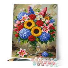 Afbeelding in Gallery-weergave laden, Schilderen op Nummer - Elegant boeket 1