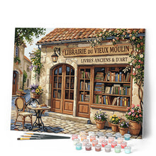Afbeelding in Gallery-weergave laden, Schilderen op Nummer - Charmante Franse boekhandel