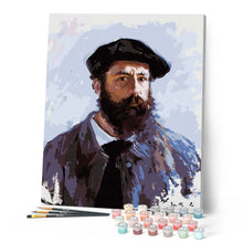 Afbeelding in Gallery-weergave laden, Schilderen op Nummer - Zelfportret met baret - Monet