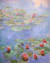 Afbeelding in Gallery-weergave laden, Schilderen op Nummer - Rode waterlelies - Monet