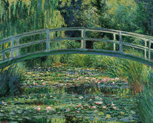 Afbeelding in Gallery-weergave laden, Schilderen op Nummer - Waterlelies en Japanse brug - Monet