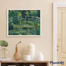 Afbeelding in Gallery-weergave laden, Schilderen op Nummer - Waterlelies en Japanse brug - Monet