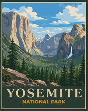 Afbeelding in Gallery-weergave laden, Schilderen op Nummer - Yosemite National Park - Californië