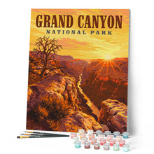 Afbeelding in Gallery-weergave laden, Schilderen op Nummer - Nationaal park Grand Canyon - Arizona