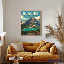 Afbeelding in Gallery-weergave laden, Schilderen op Nummer - Nationaal park Glacier - Montana