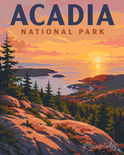 Afbeelding in Gallery-weergave laden, Schilderen op Nummer - Acadia National Park - Maine