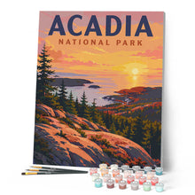 Afbeelding in Gallery-weergave laden, Schilderen op Nummer - Acadia National Park - Maine