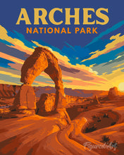 Afbeelding in Gallery-weergave laden, Schilderen op Nummer - Arches National Park - Utah