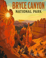 Afbeelding in Gallery-weergave laden, Schilderen op Nummer - Bryce Canyon National Park - Utah