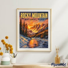 Afbeelding in Gallery-weergave laden, Schilderen op Nummer - Rocky Mountain National Park - Colorado