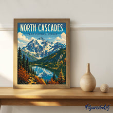 Afbeelding in Gallery-weergave laden, Schilderen op Nummer - North Cascades National Park - Washington